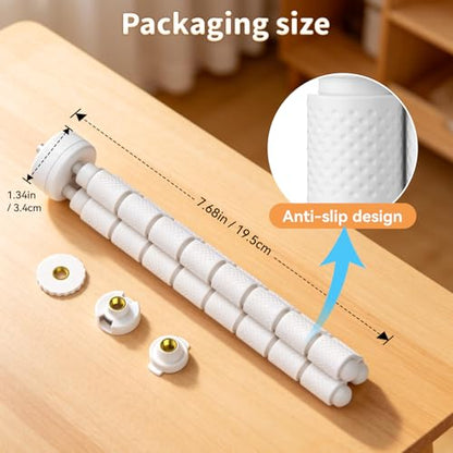Tripod Baby Monitor Mount for HelloBaby HB6550/ HB6560/ HB65/ HB6351/ HB40/ HB6339/ HB6336, ANMEATE SM935E Monitor, Flexible Baby Camera Stand with 1/4" Screw – Portable, No Drilling - style: for HelloBaby-Tripod