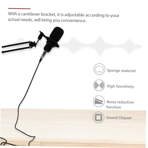 BESPORTBLE 11 Pcs Kit with Bracket Professional Webcast Equipment for Mobile and Computer Streaming Sound for Recording Use
