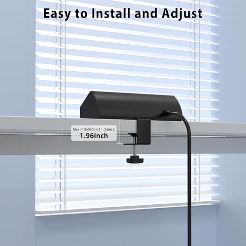 Desk Clamp Power Strip 65W Fast Charging Station,4 PD USB-C,5 Outlets,Nightstand Desk Edge Mount Tower Surge Protector,15 Amp Heavy Duty Power Strip,Fits 1.96" Tabletop Edge (Black, 6 FT Cable) - color: Black, size: 6 FT Cable