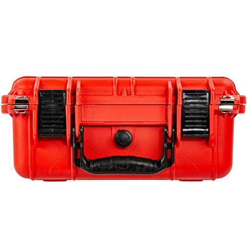 Eylar Protective Hard Camera Case Water & Shock Proof w/Foam TSA Approved 13.37 Inch 11.62 Inch 6 Inch Red