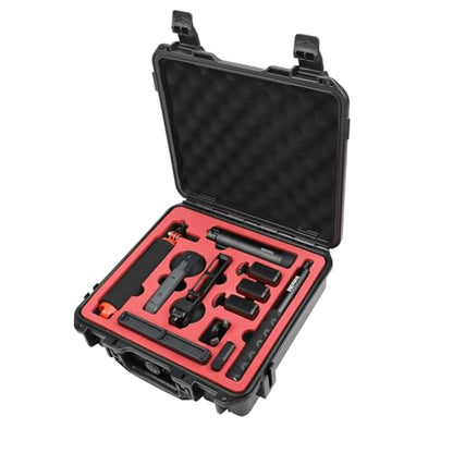 Waterproof Hard Case for Insta360 X5 Essentials Bundle/X4/X3 | Holds Up to 6 Batteries | Shockproof & Dustproof Protection | Fits Floating Hand Grip, Selfie Stick, Lens Guards & Accessories