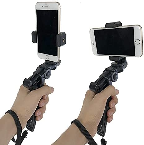 Tripod Handheld Sports Camera Holder Desktop Live Mobile Phone Bracket for iPhone Samsung Smartphone Accessory GoPro