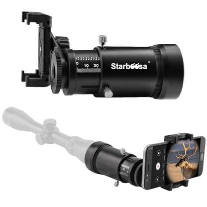 Adjustable Scope Camera Adapter - Custom-Fit Smartphone Mount | Universal phone adapter; stable alignment; wide compatibility - size: PRO-Smartphone Scope Adapter 32-46MM+