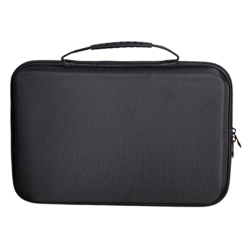EVA Digital Storage Bag Shockproof Electronics Organizer with Adjustable Dividers for Camera Drone Hard Drive Small Largev - size: L