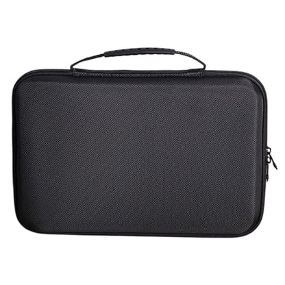 EVA Digital Storage Bag Shockproof Electronics Organizer with Adjustable Dividers for Camera Drone Hard Drive Small Largev - size: L