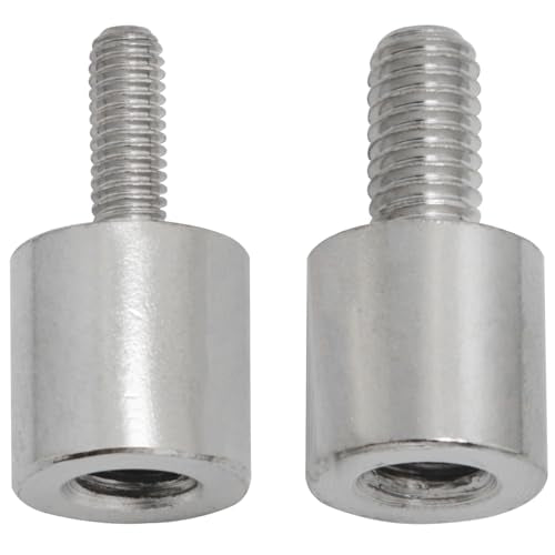 2PCS Screw Adaptor 1/4 inch Female to M6 Male 1/4 inch Female to M4 Male Mounting Camera Tripod Thread Adaptor for Projector DSLR Camera Camcorder Digital Voice Recorder