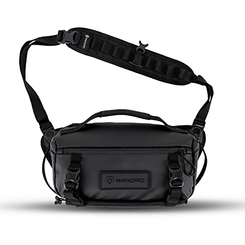 WANDRD ROGUE V1 6L Sling: Compact Camera Sling and Crossbody Bag with Fast Access, 3-Way Carry– Lightweight Everyday Bag Great for Travel, Photography, and Daily Use (Black) - color: Black