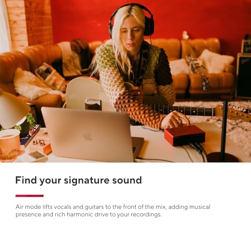 Focusrite Scarlett Solo Studio 4th Gen USB Audio Interface Bundle for the Songwriter, Guitarist or Vocalist with Condenser Microphone and Headphones for Recording, Songwriting, and Podcasting - style: Solo Studio