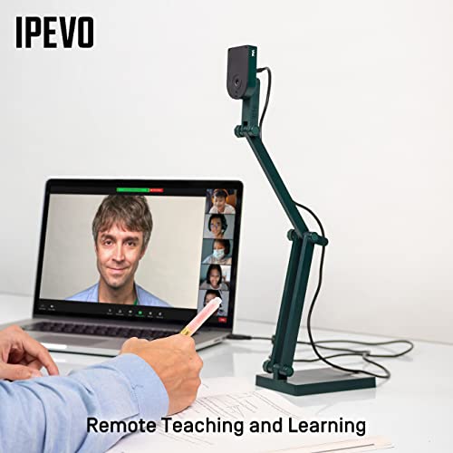 IPEVO V4K Ultra High Definition 8MP USB Document Camera — Mac OS, Windows, Chromebook Compatible for Live Demo, Web Conferencing, Distance Learning, Remote Teaching (Pack of 8) - size: 8 Megapixel (Pack of 8)