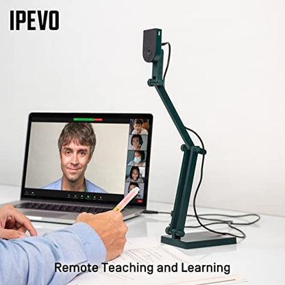IPEVO V4K Ultra High Definition 8MP USB Document Camera — Mac OS, Windows, Chromebook Compatible for Live Demo, Web Conferencing, Distance Learning, Remote Teaching (Pack of 8) - size: 8 Megapixel (Pack of 8)