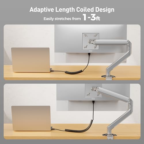 Cable Matters 48Gbps 8K Mini HDMI Coiled Cable 1-3ft with 8K@60Hz, 4K@240Hz and HDR Support, MiniHDMI to HDMI Cable Coiled for DSLR Cameras, Camcorders, Portable Monitor and Raspberry Pi Zero - style: Mini HDMI