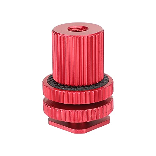 CAMVATE Camera Hot Shoe Mount to 1/4"-20 Female Adapter for DSLR Camera Rig