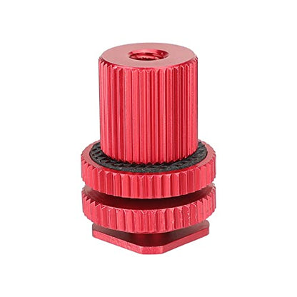 CAMVATE Camera Hot Shoe Mount to 1/4"-20 Female Adapter for DSLR Camera Rig