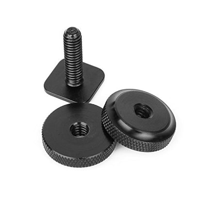 Chromlives Cold Shoe Mount Hot Shoe Mount Adapter 1/4'' Hot Shoe Flash Shoe Mount for DSLR Camera Flash Shoe Mount, Combo 4 Pack - color: shoe mount apdater