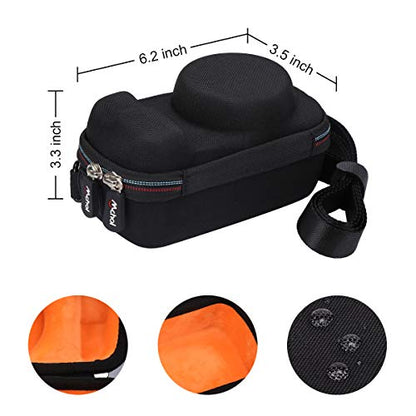 Mchoi Hard EVA Case for Sony a6000/a6400/a6100 Camera, Body Only, Shockproof EVA Shell, Vibrant Orange Interior, Compact & Lightweight, For Casual Travel & Storage