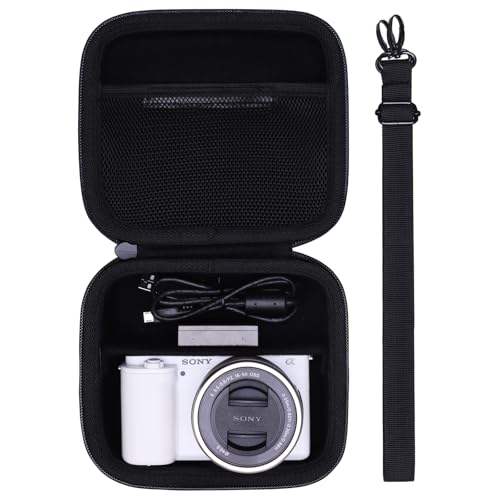 XANAD Hard Case for Sony a6400/a6700/a6100/a6000/a5000/a5100/ZV-E10/ZVE10 II or Fujifilm X100VI / X100V Digital Camera (Black) - color: Black