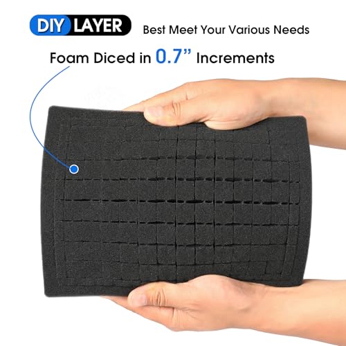STARTRC VCR Case Organizer for GoPro Hero 13, Lockable TSA Dual Layer Waterproof Hard Carrying Case for GoPro Hero 12/11/10/9/8/Media Mod/Volta/Creator Edition/Action Camera and Other Accessories