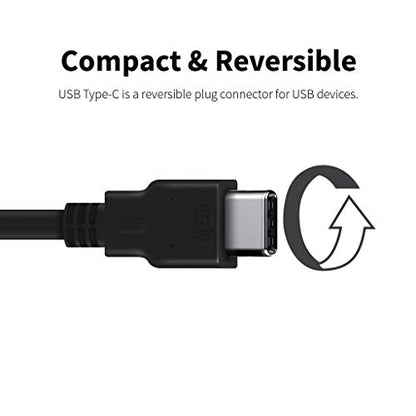 Works USB 3.0 Type-C Fast Charging and Data Cable for Canon EOS R6 Body! (18W Black 1M 3.2ft)