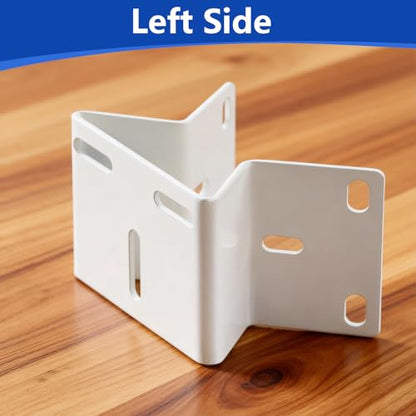 Security Camera Mount Kit, Corner Mount Bracket for Security Cameras, CCTV Surveillance Camera Holder Adapter Compatible with Eufy, Reolink, Tapo and AOSU PTZ Cameras, White (1 Pack) - size: 1 Pack