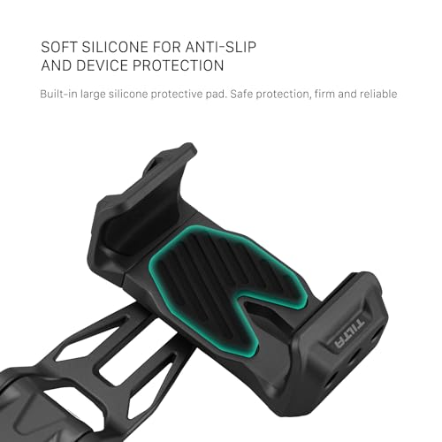Tilta Rotatable Phone Mount for Tripod & Camera | Universal 1/4"-20 Screw Mount | Adjustable Rotation | Compatible with iPhone, Camera Cages & Accessories – Black - style: 1/4"-20 Mount