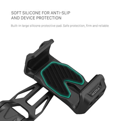 Tilta Rotatable Phone Mount for Tripod & Camera | Universal 1/4"-20 Screw Mount | Adjustable Rotation | Compatible with iPhone, Camera Cages & Accessories – Black - style: 1/4"-20 Mount