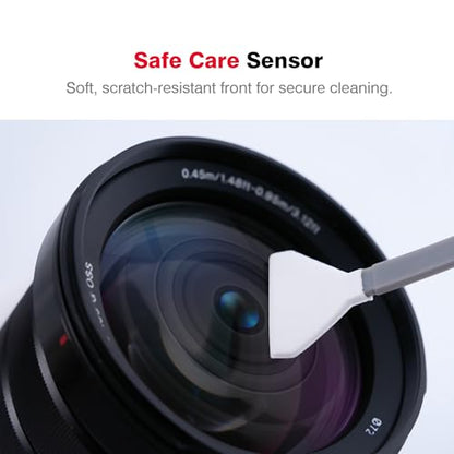 VSGO Full Frame Sensor Cleaning Kit, 6pcs Sensor Swabs & 10ml Sensor Cleaner for Nikon Sony Canon DSLR Camera Clean (VS-S03-6)