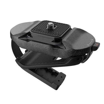 PGYTECH Beetle Camera Clip V2 with Plate, Quick Release Camera Backpack Clip, Arca-Swiss Compatible, SnapLock System for Sony/Nikon/Fuji/DSLR Cameras, Instant Mounting & Hands-Free, Black - style: Camera Clip V2