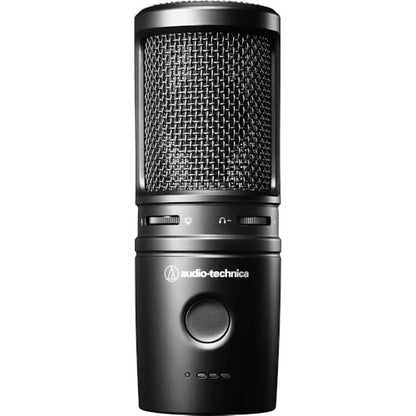 Audio-Technica AT2020USB-XP Cardioid Condenser USB Microphone + PodMaster Boom Broadcast/Podcast Boom Arm Mic Stand + Microfiber Cleaning Cloth + Goby Labs Microphone Cleaner
