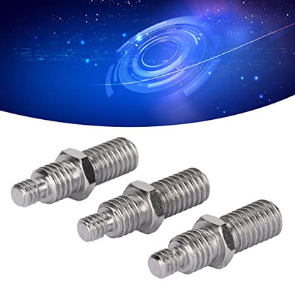 KIMISS 3Pcs 3/8 to 1/4in Male Threaded Screw Adapter Camera Tripod Mount Double Sided Standard Mounting Camera Screw Adapter Thread Camera Tripod Conversion Tripod Screw for Tripod PTZ
