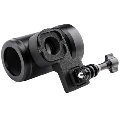 Scope Camera Adapter – Compatible with GoPro Hero 9/10/11/12 – Lightweight All-Aluminum Mount with Built-in Sunshade for Outdoor Shooting - size: GoPro Hero - Scope Camera Mount (Elite)