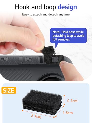 Mic Wind Muff for Insta360-8Pcs Wind Muff for Insta360 X3 X4, Premium Wind Noise Reduction Cover for Crisp Audio, Easy Installation and Durable Design, Compatible X3 or X4 Camera - size: Furry cover (4pcs)