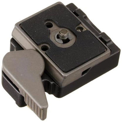 Manfrotto 323 RC2 Rapid Connect Tripod Adapter with 200PL-14 Quick Release Plate - Replaces 3299-Black