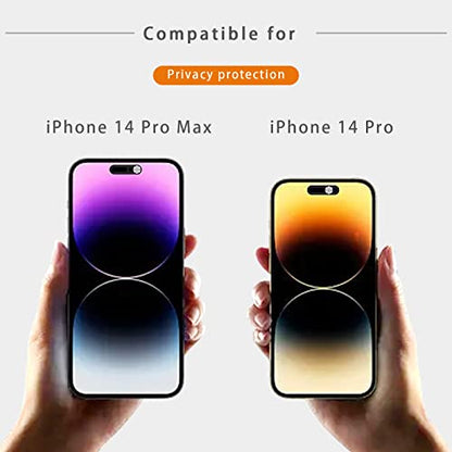 Front Camera Cover,Webcam Cover Compatible for iPhone 14Pro/14 Pro Max,Protect Privacy and Security,Not Affect Face ID, Strong Adhesive-2 Pack-Silver - color: Silver