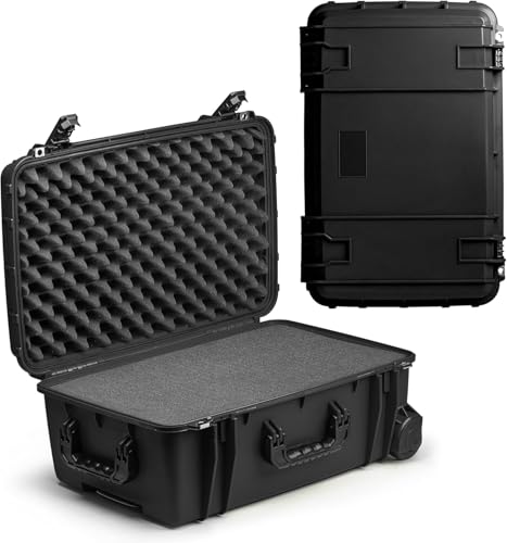 Seahorse 920 Professional Camera Case with Customizable Accuform Foam, TSA Approved, MIL‑Spec, IP67 Waterproof, USA Made for Photographers and Travel Enthusiasts - color: Black, size: 920, style: Foam