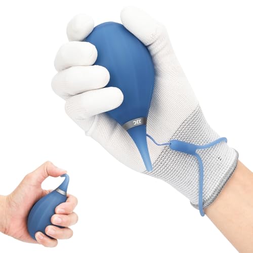 [Upgraded Version] Soft Tip Silicone Camera Dust Blower Lens Air Blower,Camera Lens Cleaner Air Blower for Sensor LCD Keyboards Filters Alcohol Ink Printing,Dust Blower Replace Canned Air-Blue - size: Blue Transparent