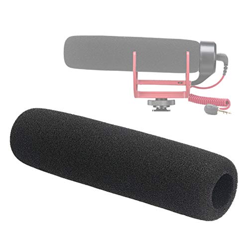 Rode Deadcat Windscreen Foam for Rode VideoMic Go Camera Microphone, Indoor Mic Windshield Pop Filter by SUNMON - color: Foam