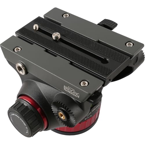 2pcs Quick Release Plate Tripod Mounting Plate for Camera Mount with 1/4 3/8 inch Screws Manfrotto MVH500AH 501HDV MVH502AH 503HDV 504 701HDV MH055M0-Q5 Innorel f60 Miliboo MYT802 RC5