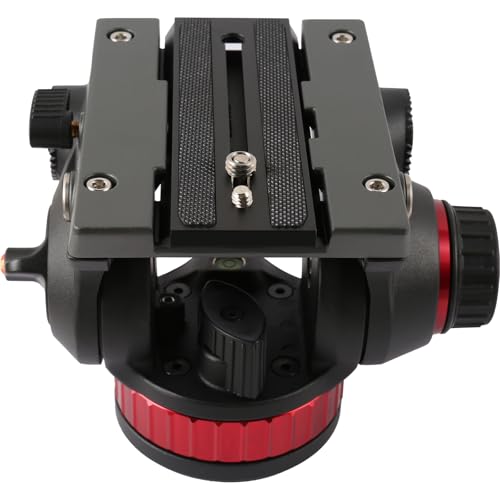 2pcs Quick Release Plate Tripod Mounting Plate for Camera Mount with 1/4 3/8 inch Screws Manfrotto MVH500AH 501HDV MVH502AH 503HDV 504 701HDV MH055M0-Q5 Innorel f60 Miliboo MYT802 RC5