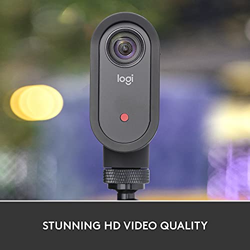 Logitech for Creators Mevo Start, Wireless Live Streaming Camera, 1080p HD Video Quality, Intelligent App Control, Stream via LTE or Wi-Fi - Black - style: 1 Pack