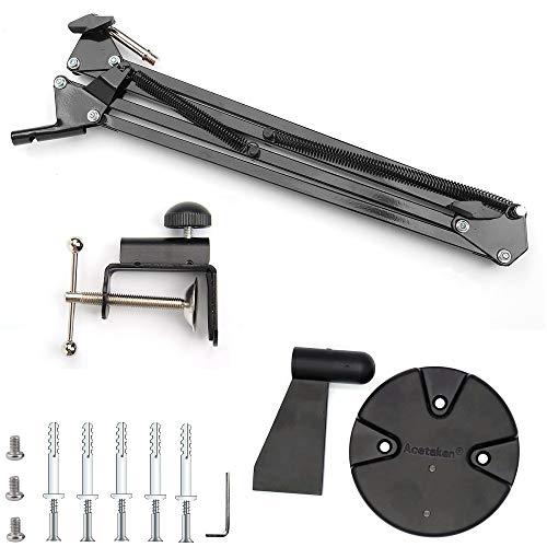 Webcam Stand Kit, 2in1 Wall Mount and Clamp Arm Holder for Logitech C920 C920s C922x C930e C925e Brio