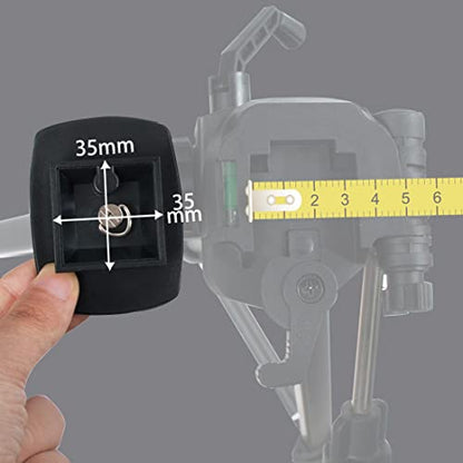 2 Pack Quick Release Plate Camera Tripod Adapter Compatible with 60" Tripod, Weifeng, Yunteng VCT668 ST666 690 (5pcs 1.38 * 1.38Inch/35 * 35mm) - color: 5pcs 1.38*1.38Inch/35*35mm