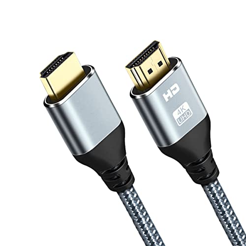 HDMI Cable 4K 6 Foot, 4K 60HZ High Speed 18 Gbps HDMI 2.0 Cable,HDR, HDCP 2.2/1.4, 3D, 2160P,1080P 28AWG HDMI Cord for UHD Samsung TV,Monitor, PS4/3, Xbox One - size: 6.6 ft