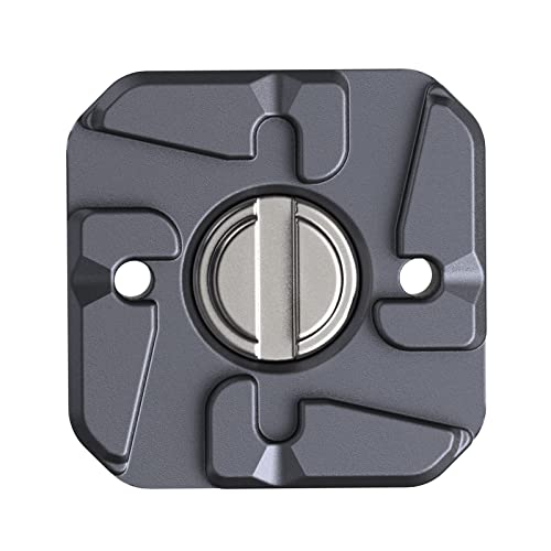 FALCAM F22 Basic Quick Release Plate, Camera Mounting Adapter Convert 1/4" Thread to F22 QR System, Aluminum Camera Accessory Fits for Sony Canon DSLR Tripod (Plate Only) 2529 - color: F22 QR Plate