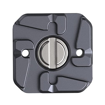 FALCAM F22 Basic Quick Release Plate, Camera Mounting Adapter Convert 1/4" Thread to F22 QR System, Aluminum Camera Accessory Fits for Sony Canon DSLR Tripod (Plate Only) 2529 - color: F22 QR Plate