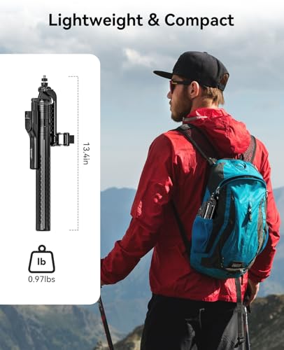 ORICO 75" Phone Tripod & Selfie Stick - 360° Rotatable Phone Holder for Multi-Angle Shooting, Wireless Remote, Extendable Stand for iPhone, Android, Camera, GoPro, Travel, Vlog, Recording - SPM190 - size: 75''