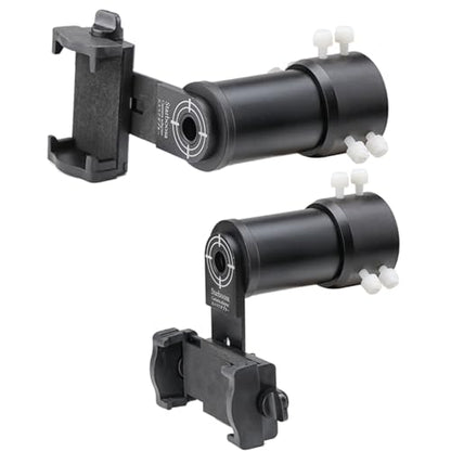 Rifle Scope Mount Camera Adapter - Smartphone Camera Adapter for Hunting Teaching | Universal phone adapter; stable alignment; wide compatibility - size: Alum Single View 33~46mm