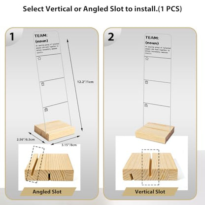 Monitor Memo Board Computer Monitor Memo Board Team Gifts Acrylic for Computer Monitors Laptop and Desktop No Screen Damage with Removable Design 12.6X 3.15 x 0.2 inches - style: Team