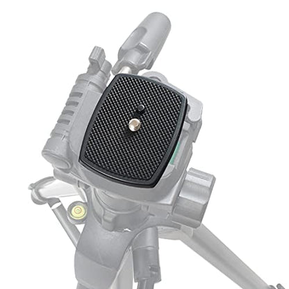 2 Pack Quick Release Plate Camera Tripod Adapter Compatible with 60" Tripod, Weifeng, Yunteng VCT668 ST666 690 (5pcs 1.69 * 1.69Inch/43 * 43mm) - color: 5pcs 1.69*1.69Inch/43*43mm