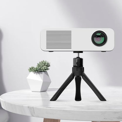 JCWINY Mini Projector Stand - Table Top Tripod with Tilt Angle Adjustable Small Tripod for Projectors, Cameras, DSLR, Smartphones