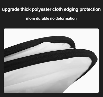 Selens Oval Light Reflector Diffuser, 47x70.8inch/120x180cm Collapsible Soft Light Diffusion with Portable Carrying Bag for Photo Studio & Outdoor Lighting - size: 47x70inch/120x180cm with carrying bag